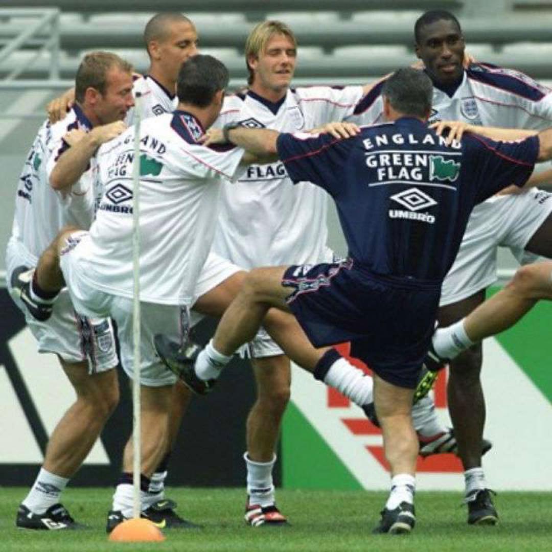 90s イングランド代表 1998-99 スポンサー入り トレーニングシャツ