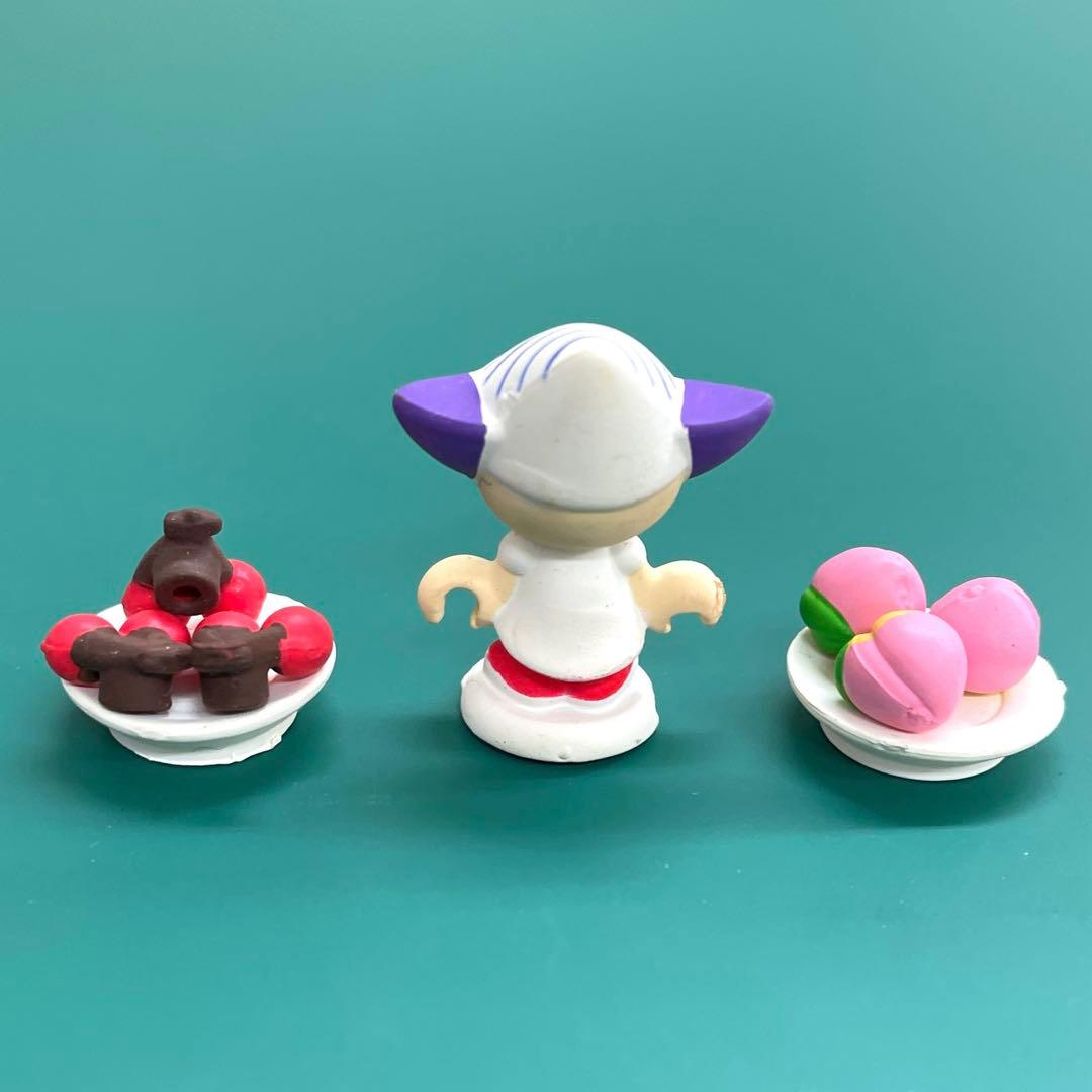 どうぶつの森 森をつくろう！ F-33 女の子 さくらんぼ　桃　お皿　レア