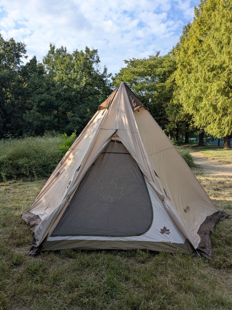 ロゴス　Tradcanvas ＶポールTepee400-BA　3点セット