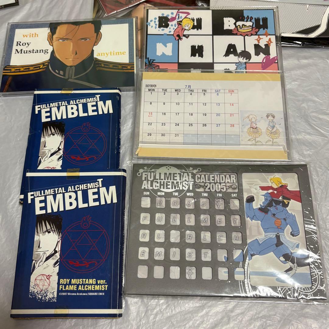 ハガレン 鋼の錬金術師 グッズ まとめ CD フィギュア トランプ ポストカード