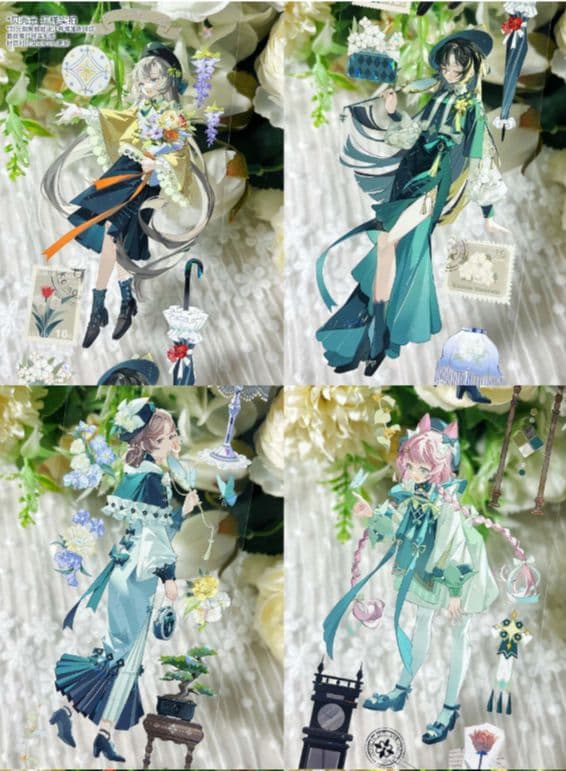 ✩のこり２✩J1026＃霁雨初晴(贝壳光)komos切り売り海外人物マステ女の子