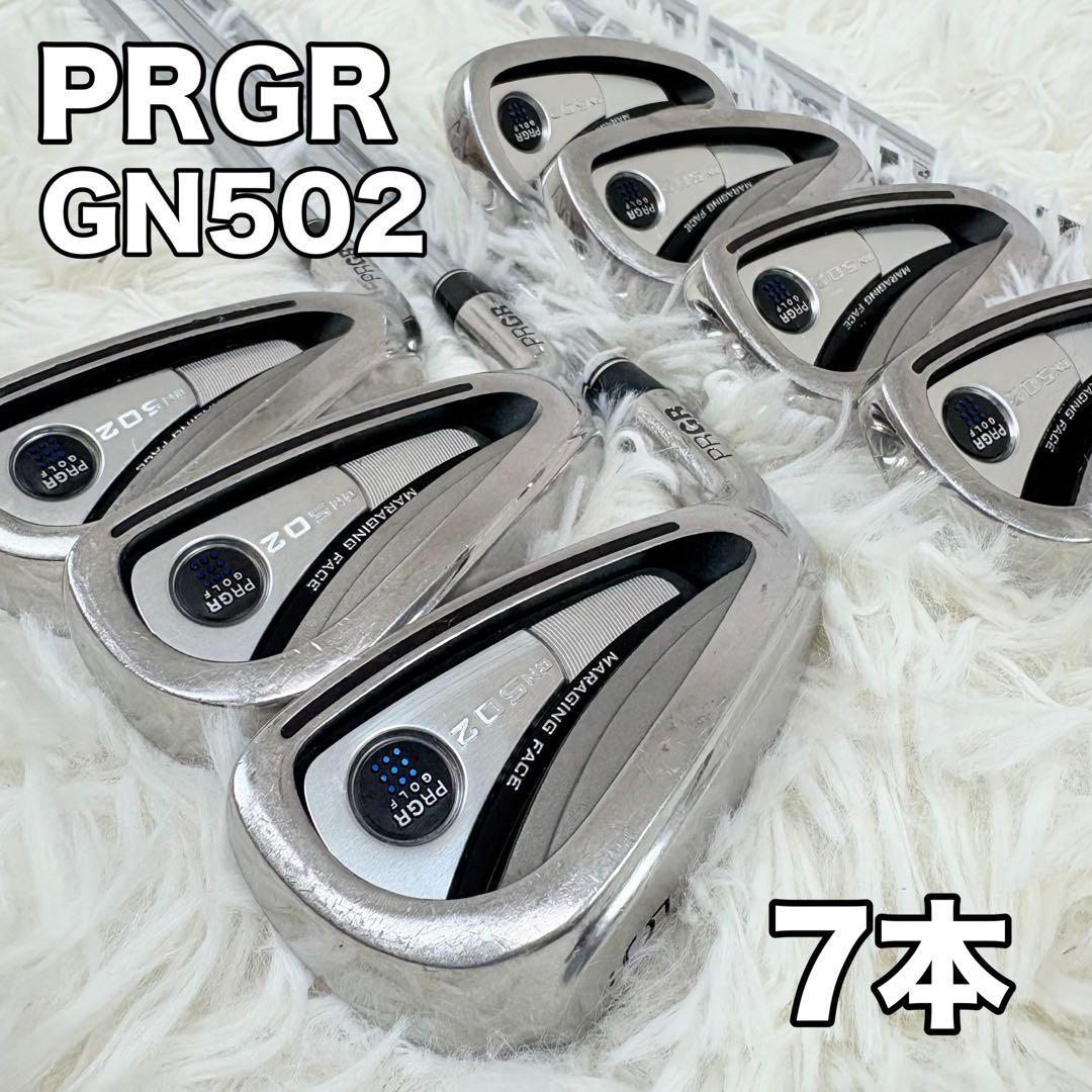 PRGR GN502 メンズアイアンセット レフティ 7本 左利き ゴルフ