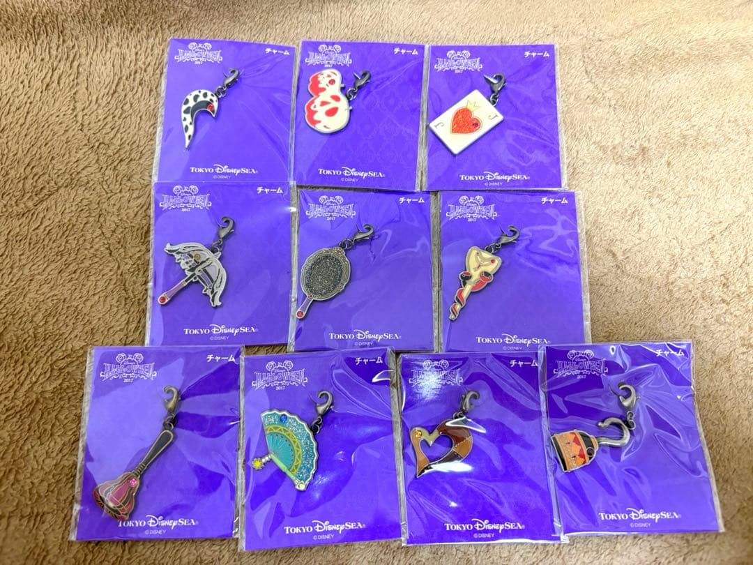 【新品未開封】ヴィランズ　チャーム2017