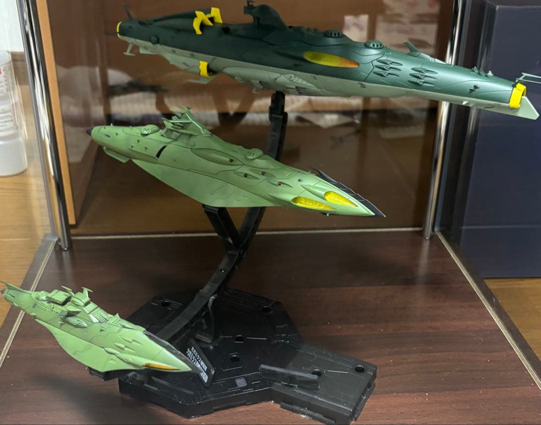 BANDAI 宇宙戦艦ヤマト ガミラス帝国 ガミラス艦セット 完成品