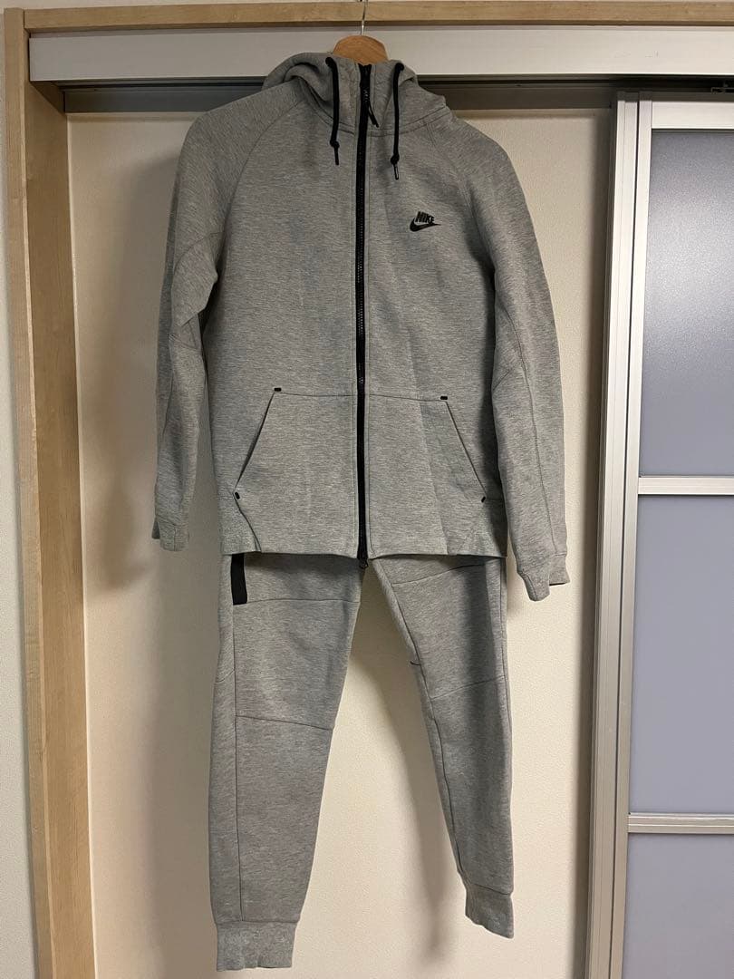 テックフリース　Nike　グレー ジャージ上下セット