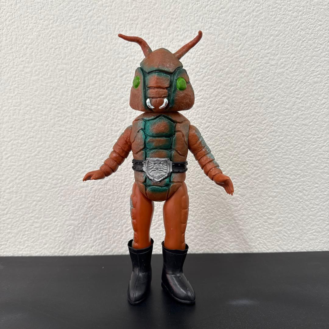当時物　旧バンダイ　仮面ライダー　怪人　ザンブロンゾ　ソフビ