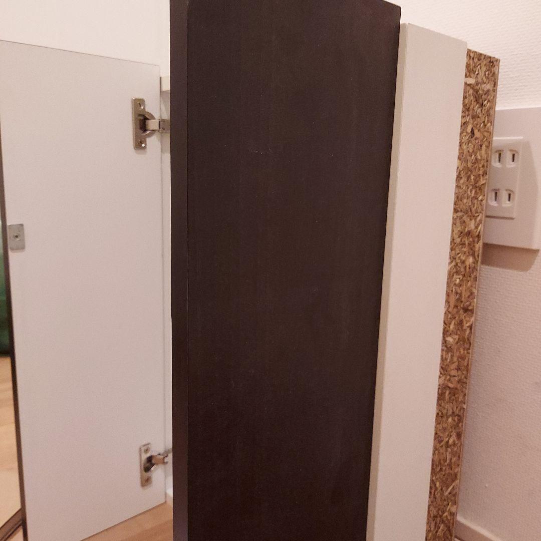 新品　INAX　DIYに　埋め込み式収納棚　ウォールナット(送料込)