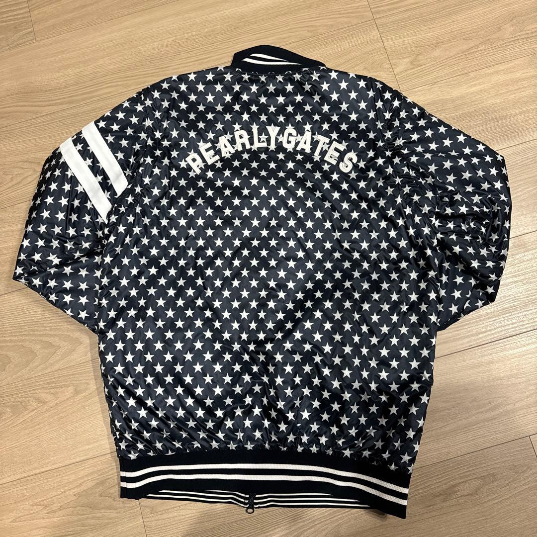 パーリーゲイツ　星柄　4way メンズブルゾン　size5