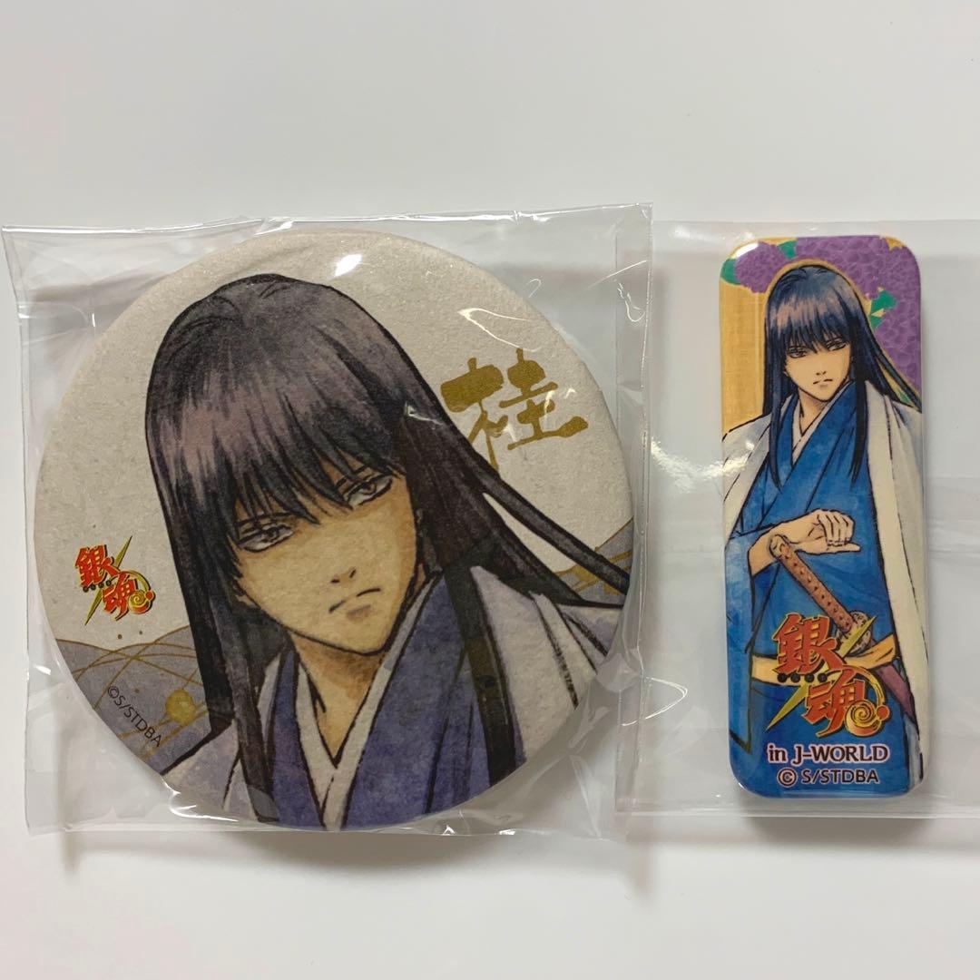 ‼️当時‼️ 銀魂 in J-WORLD 花鳥風月 和風缶バッジ ロング缶バッジ