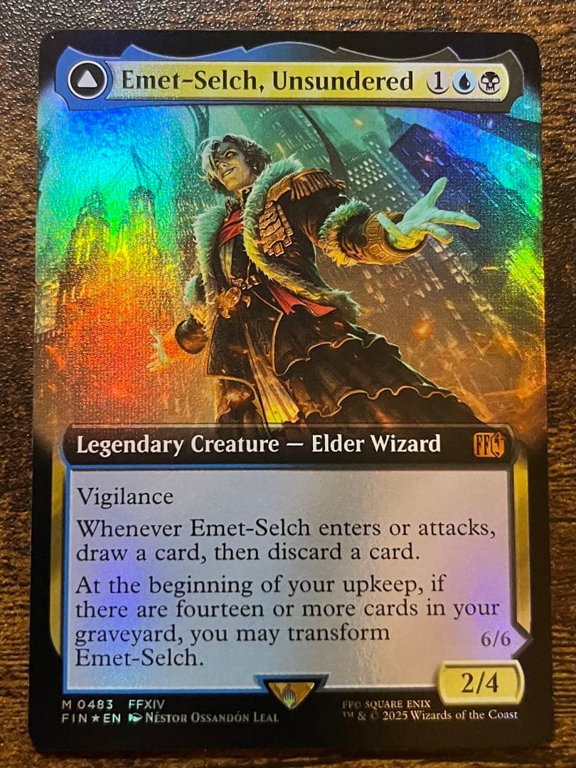 エメトセルク　foil 拡張　MTG