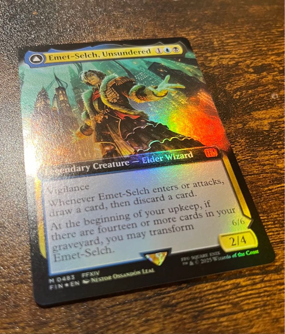 エメトセルク　foil 拡張　MTG