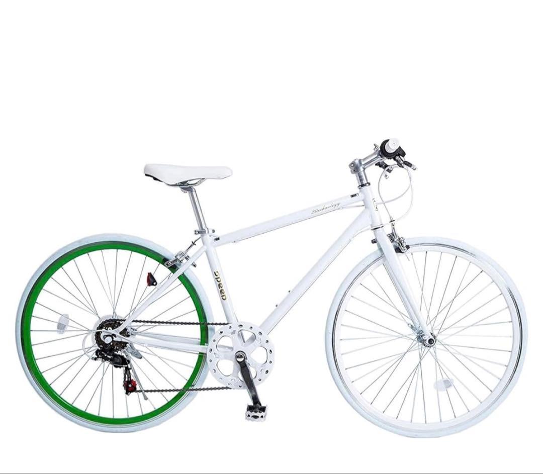 クロスバイク CL266 世界1位シマノ製の6段変速ギア付き