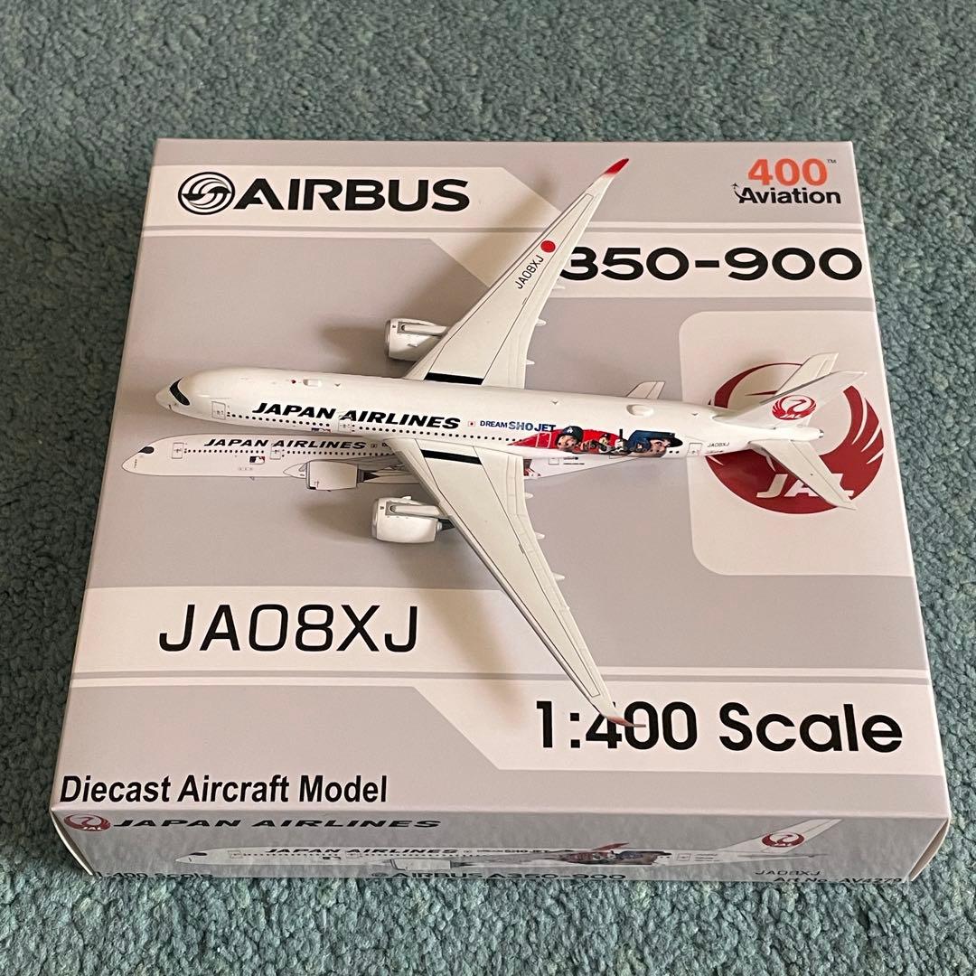 JAL A350-900 日本航空 大谷 av 1:400 スタンド付き