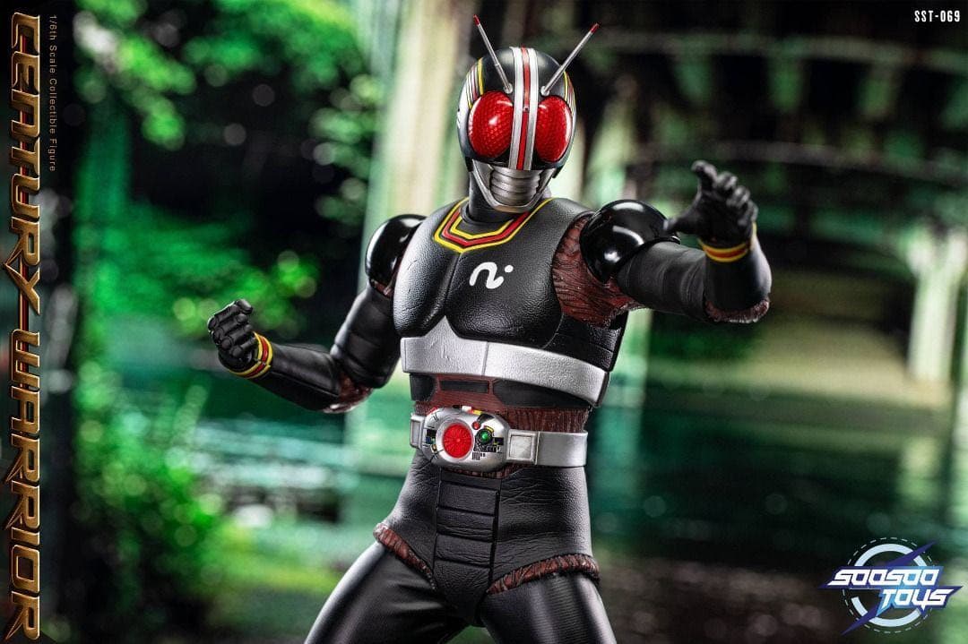 Soo-Sootoys SST069 仮面1/6ブラック ライダーBLACK