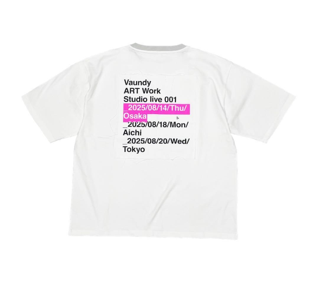 Vaundy ART Work Studio live 001 Tシャツ 大阪