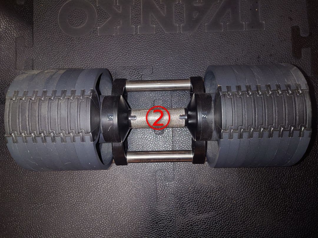 FLEXBELL 32kg 4kg刻みフレックスベル 可変式ダンベル②