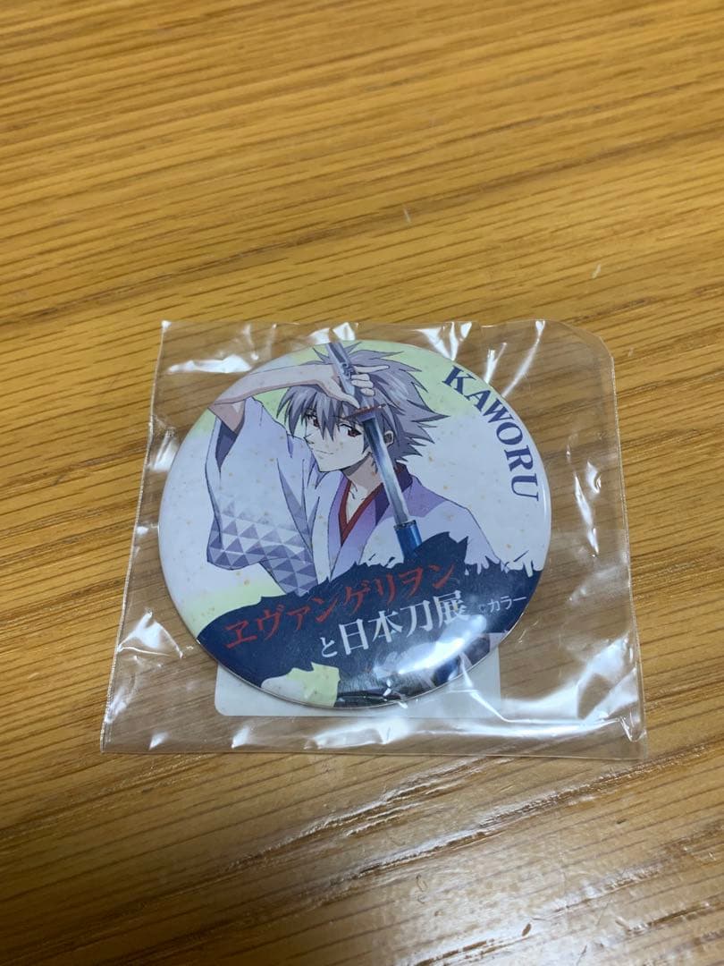 エヴァンゲリオン 日本刀展 缶バッジ