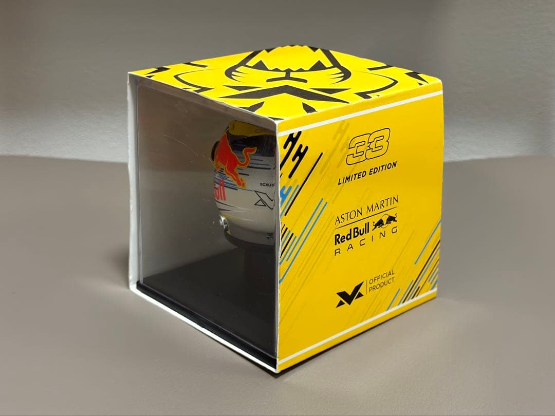 【qhmirai】M.フェルスタッペン ヘルメット2個セット1/4スケール