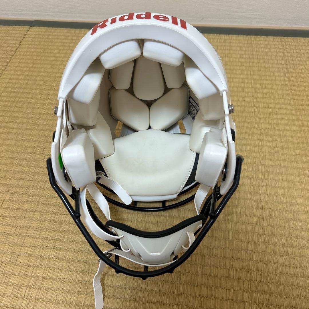 Riddell アメリカンフットボールヘルメット ホワイト