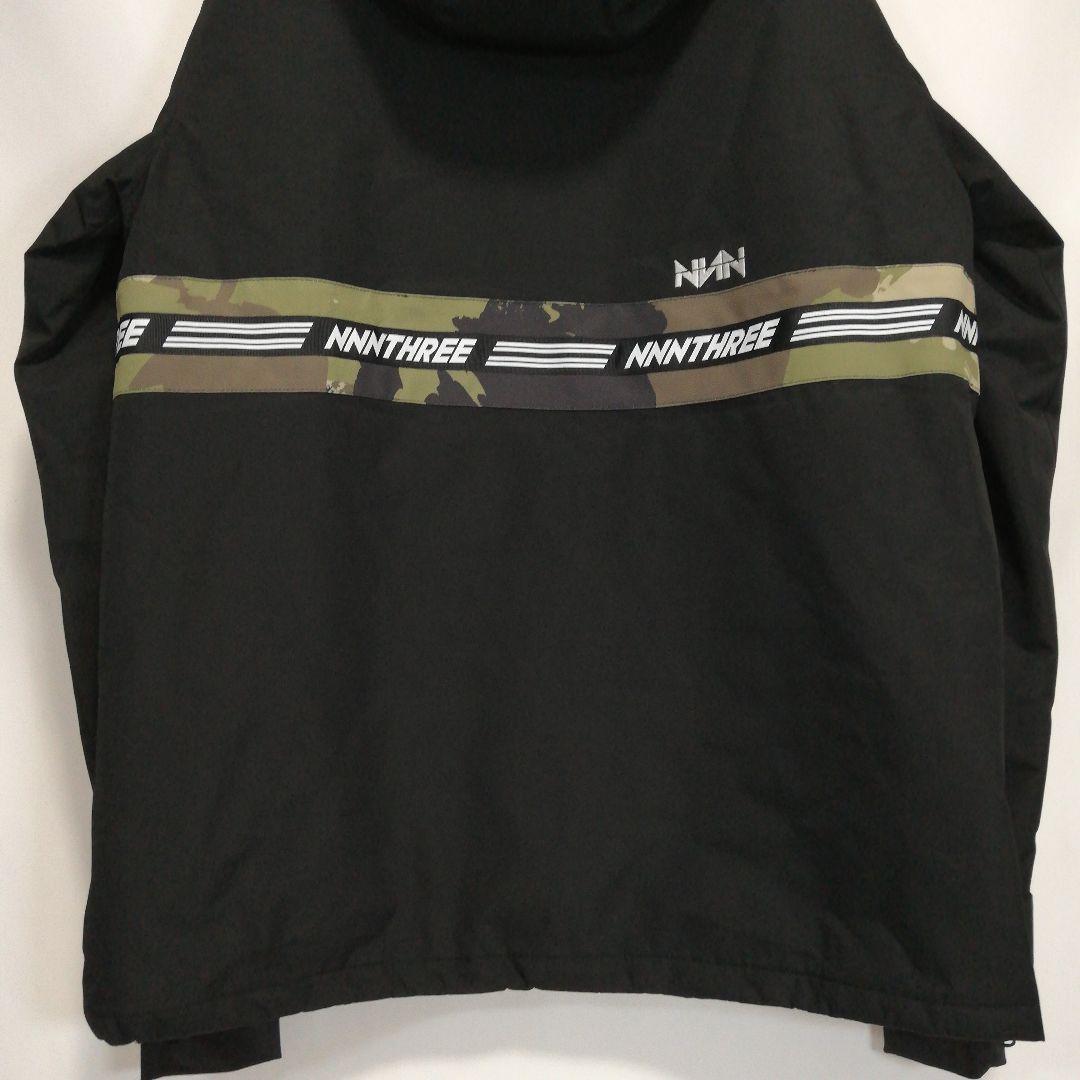 NNN アノラック スノボウェア スノーボード ジャケット ブラック エヌスリー