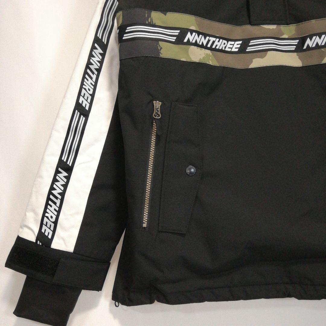 NNN アノラック スノボウェア スノーボード ジャケット ブラック エヌスリー