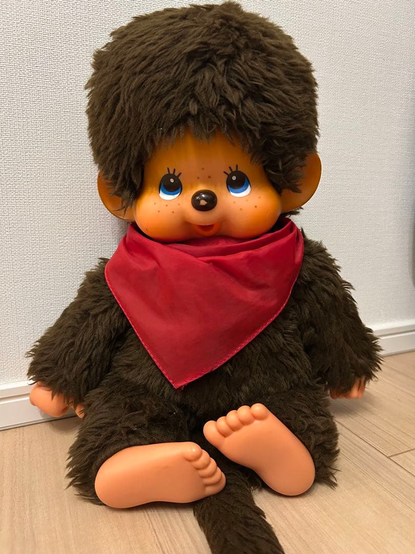 モンチッチ　Lサイズ　昭和レトロ　ブルーアイ