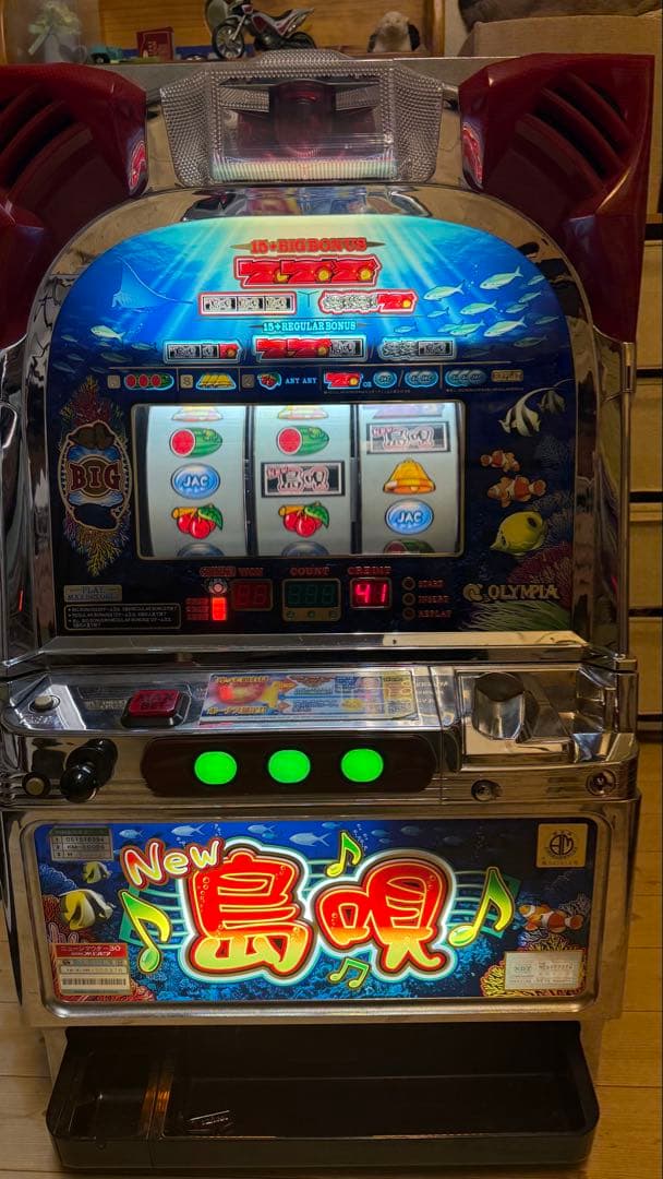 OLYMPIA New 島唄 スロットマシン
