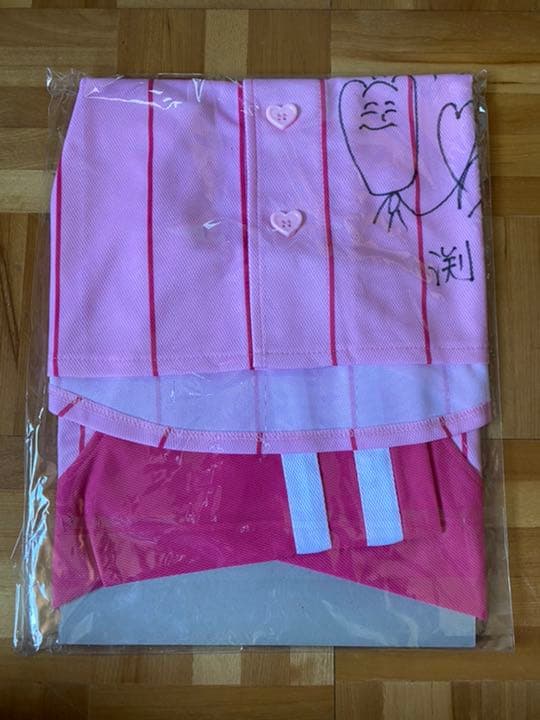 HKT48 渕上舞　直筆サイン入り福岡ソフトバンクホークスユニフォーム