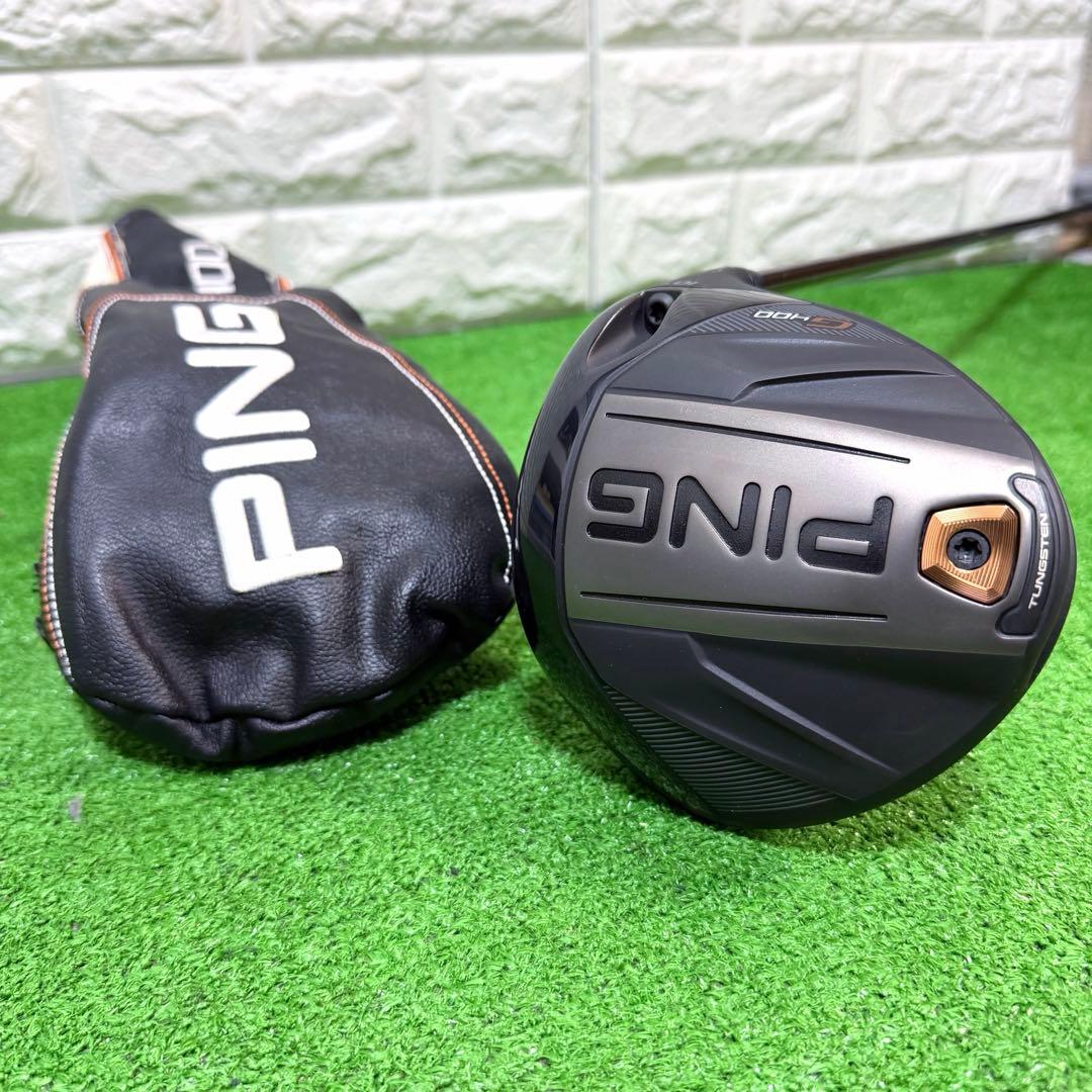 未使用に近い　PING G400 ドライバー　カバー付き　ALTA J CB R