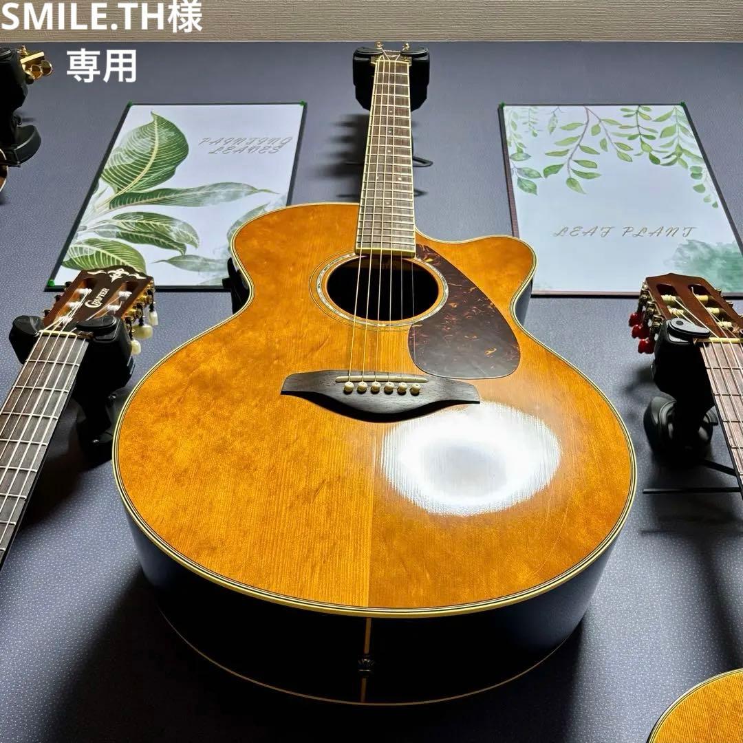 【美品・調整済】YAMAHA fjx730sc エレアコ　専用ギグバッグ付