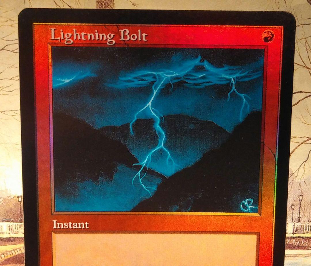 稲妻Lightning Bolt Foil 旧枠プロモ