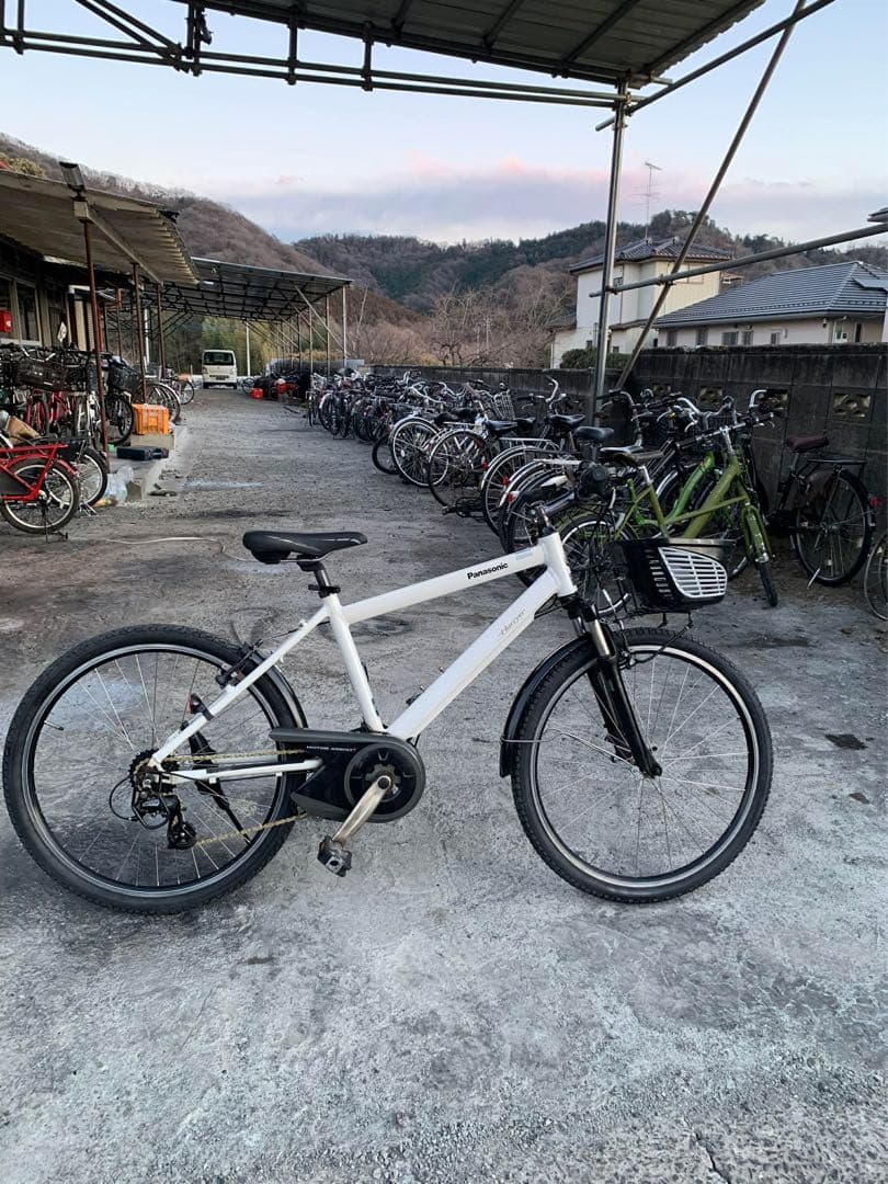 Panasonic 電動アシスト自転車 ホワイト