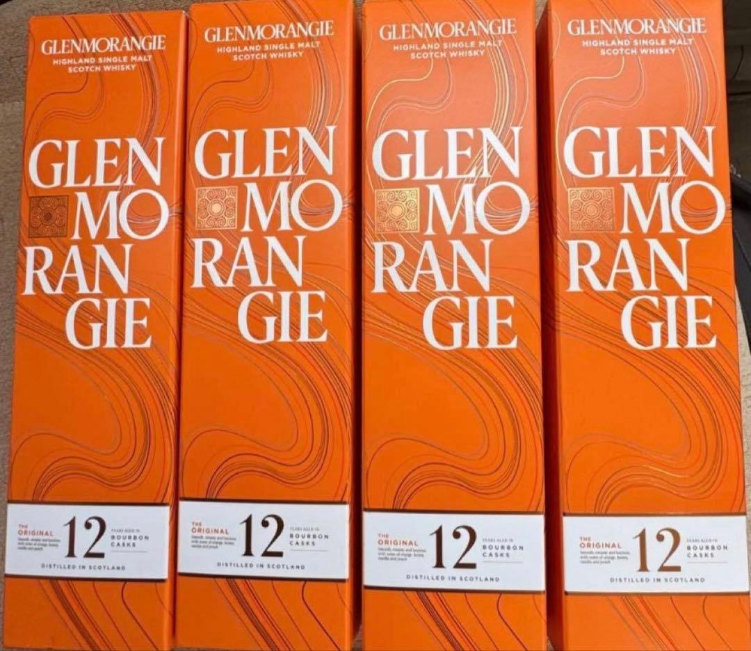 GLENMORANGIE 12年 4本セット　350ml