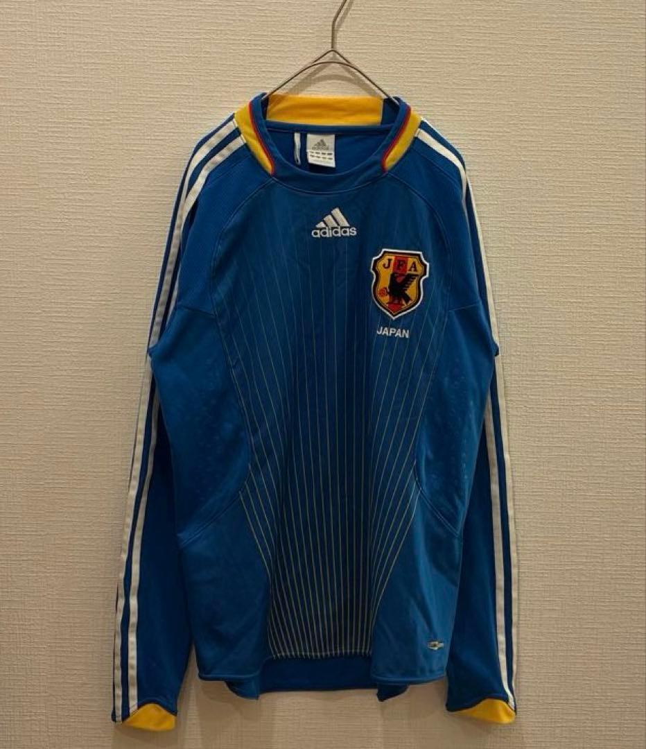 サッカー日本代表 08 09 ユニフォーム adidas／長袖 ご来光モデル