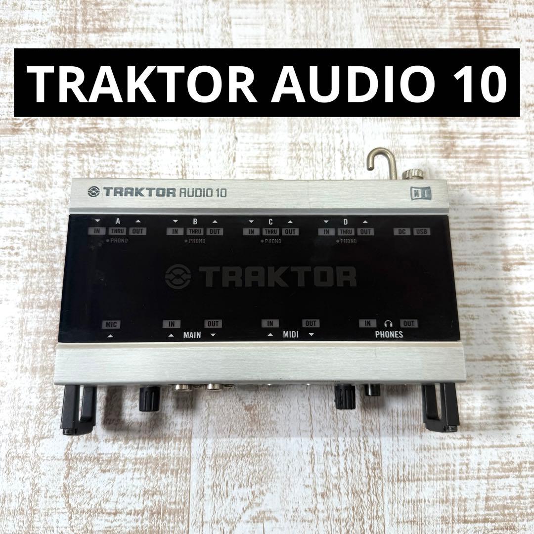 動作未確認　NATIVE INSTRUMENTS　TRAKTOR AUDIO10