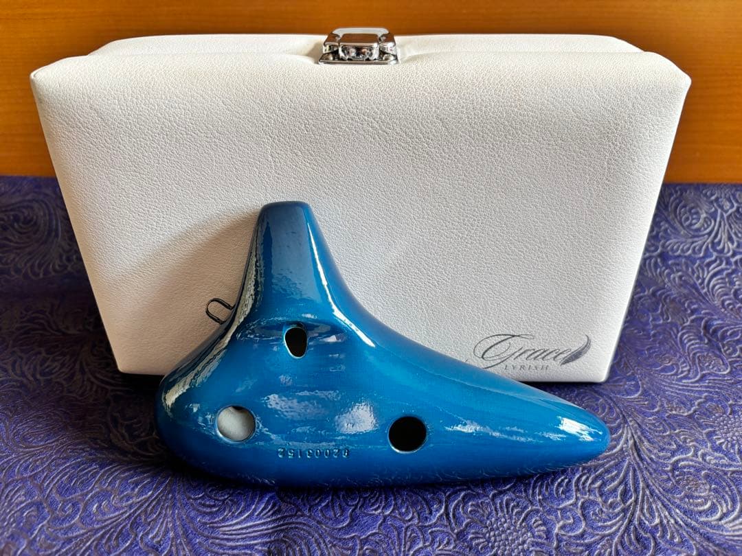 【更に値下げ】ライリッシュ　グレイス　オカリナ AF管　艶あり ケース付