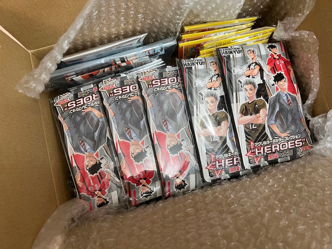 ハイキュー展　グッズ　セット　コースター　色紙