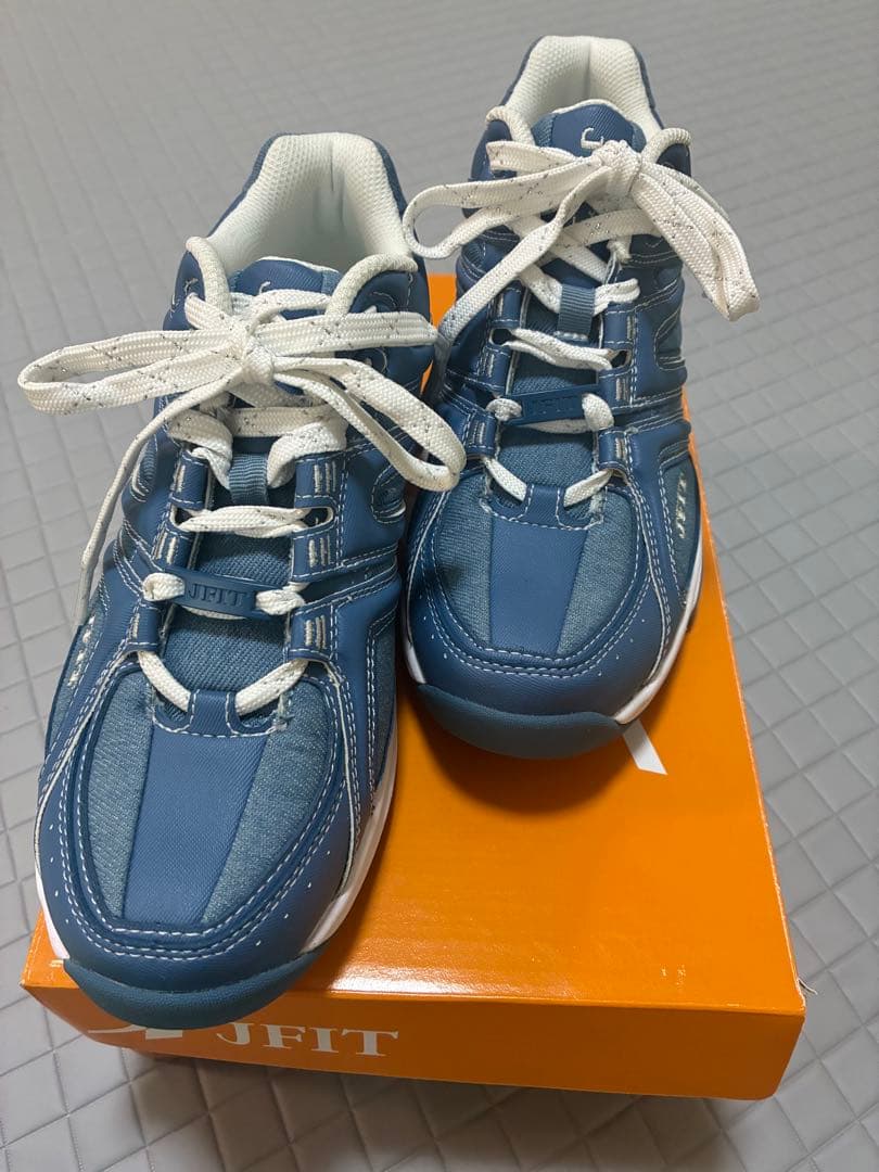 新品デサントフィットネスシューズ24.5センチ