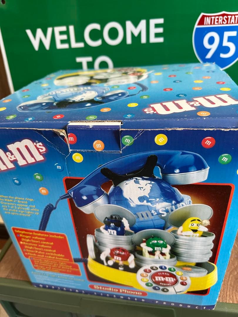 M&M's スタジオフォン 電話型おもちゃ