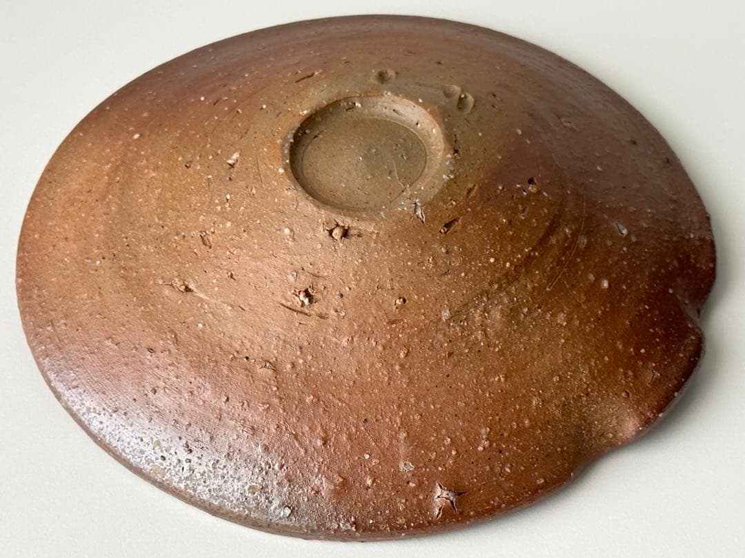 金重まこと 備前 平片口 皿 ⑤