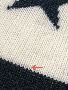 パーリーゲイツ☆ボーダー柄メンズ長袖ニット☆サイズ５（Ｌ）