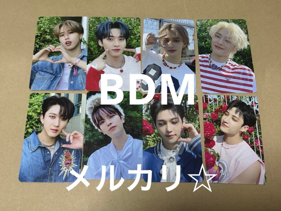 ① StrayKids MAXIDENT BDM 特典 トレカ 8枚