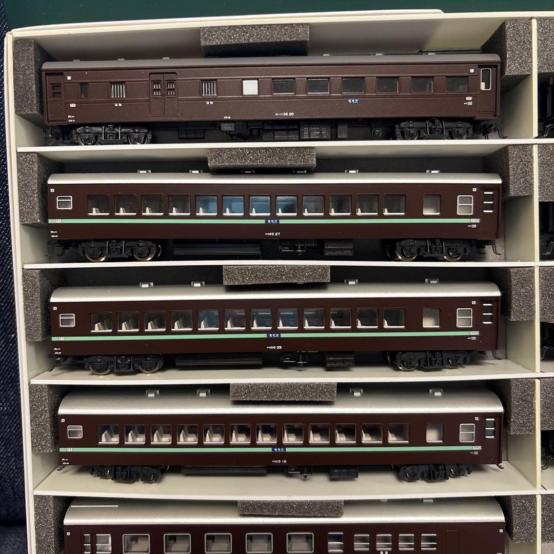 KATO 10-290 ナハ10系 特急「かもめ」 基本7両ラス増結3両セット