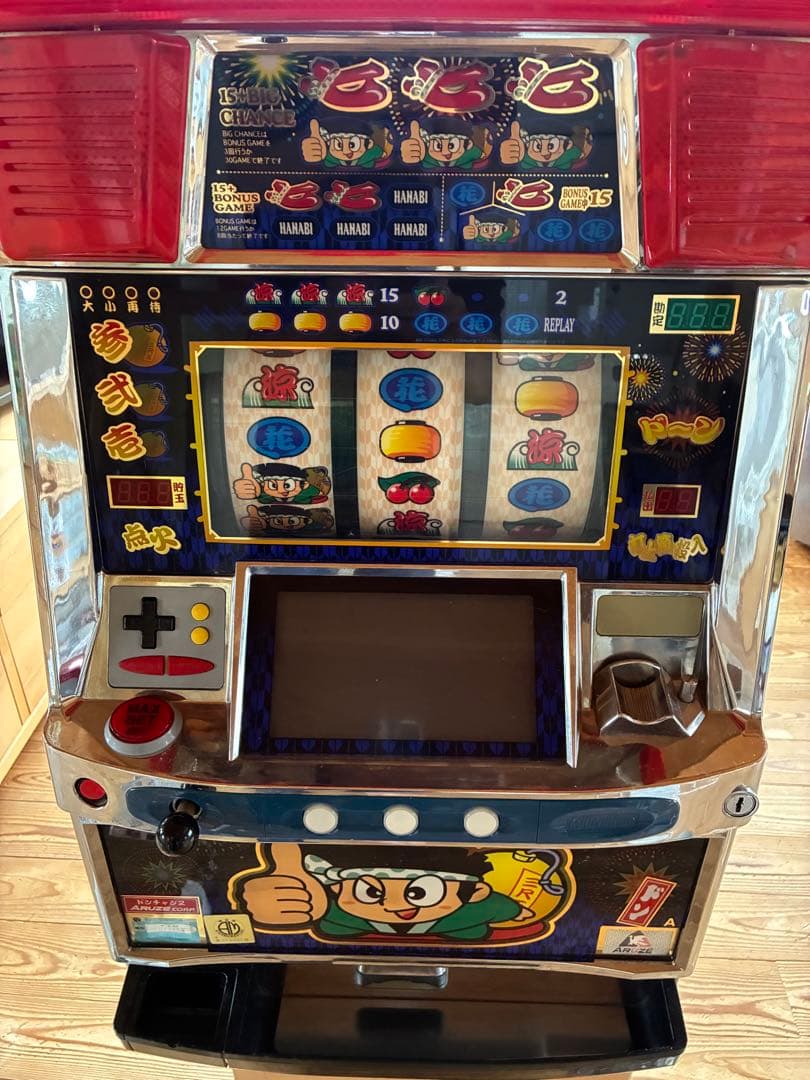ジャンク品スロット台　アルゼ　ドンチャン2
