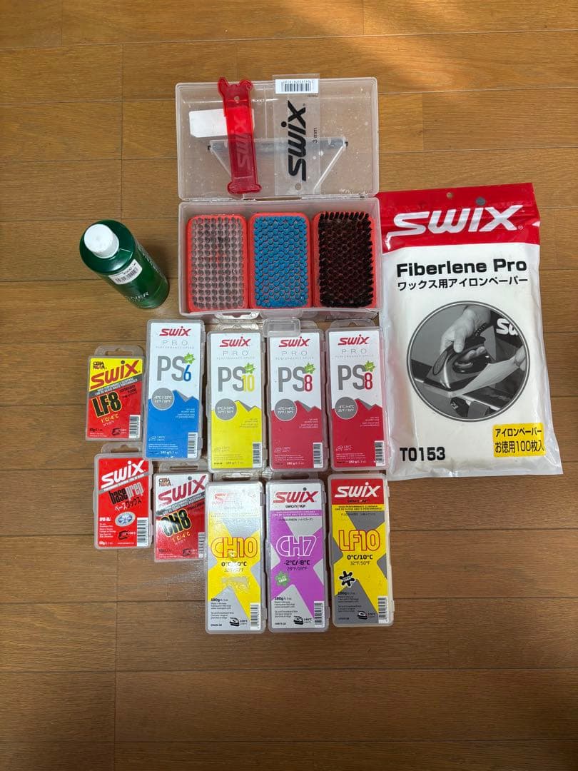SWIX スキー用ワックスセット