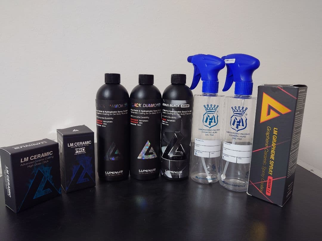 LM ルミナス　セラミック　グラフェン　ブラックダイヤモンド等セット