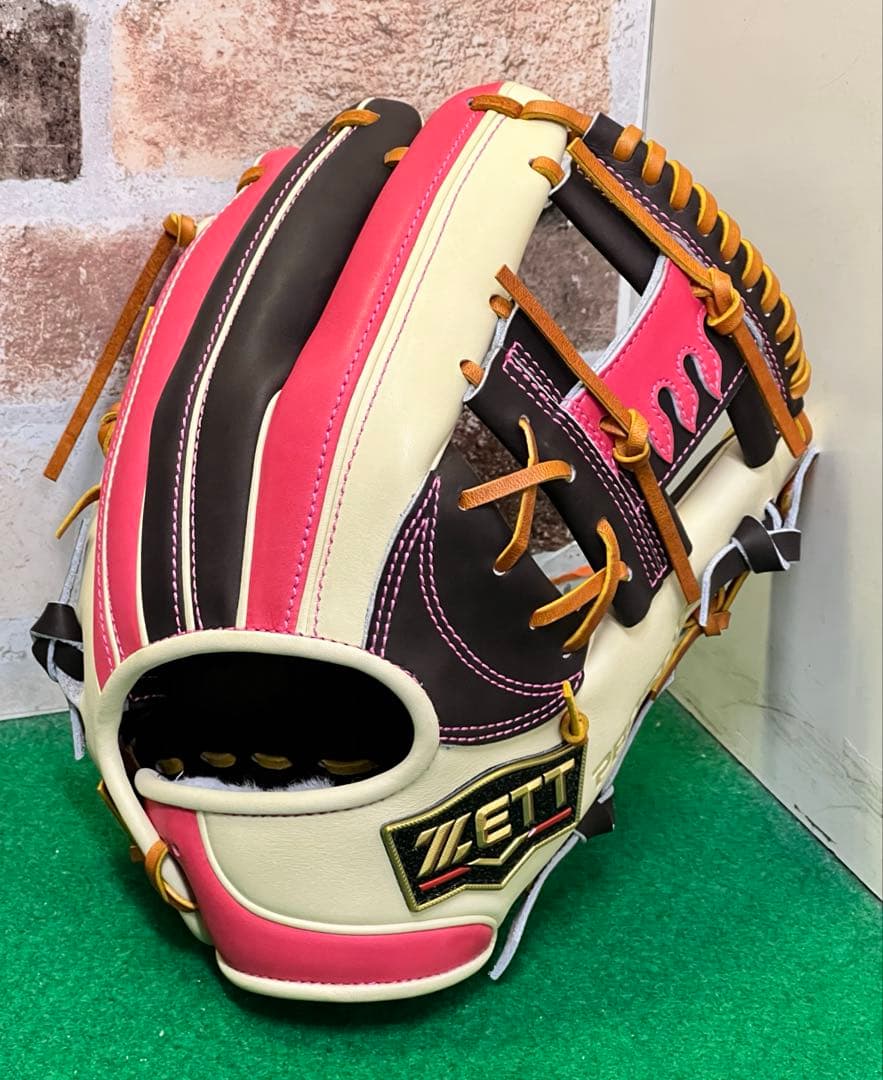 ⚠️スペシャルオーダー⚠️ゼット 軟式用 オーダーグローブ 内野手用 今宮モデル