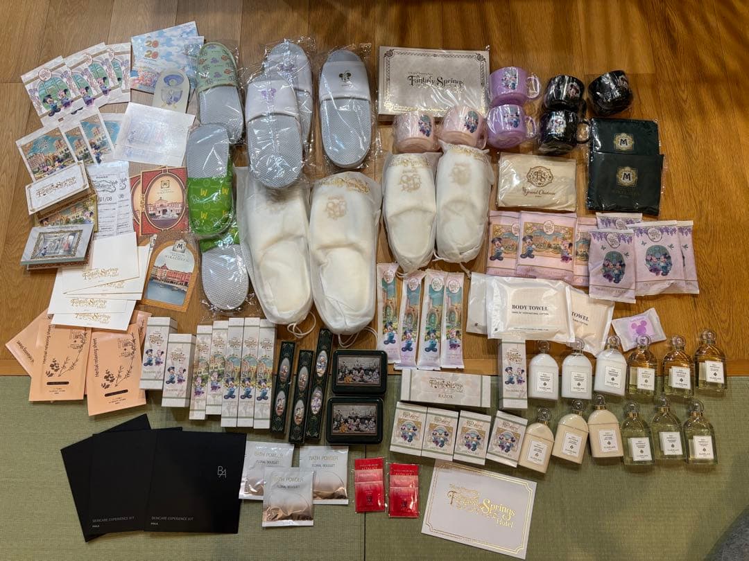 ディズニーホテル アメニティ まとめ売り ファンタジースプリングスホテル 試供品