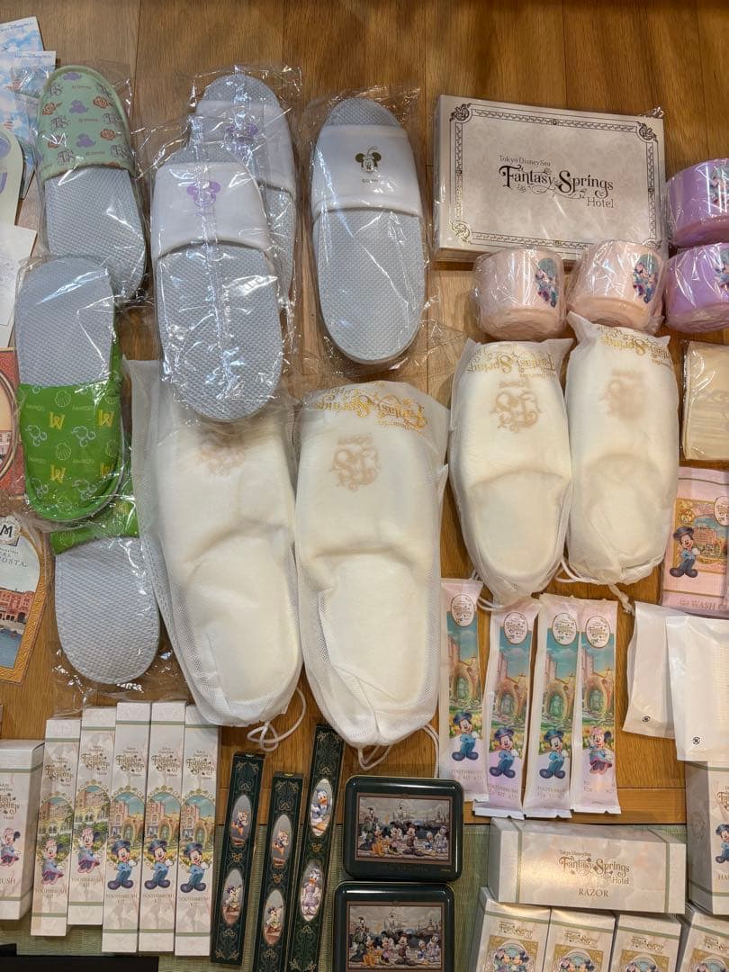 ディズニーホテル アメニティ まとめ売り ファンタジースプリングスホテル 試供品
