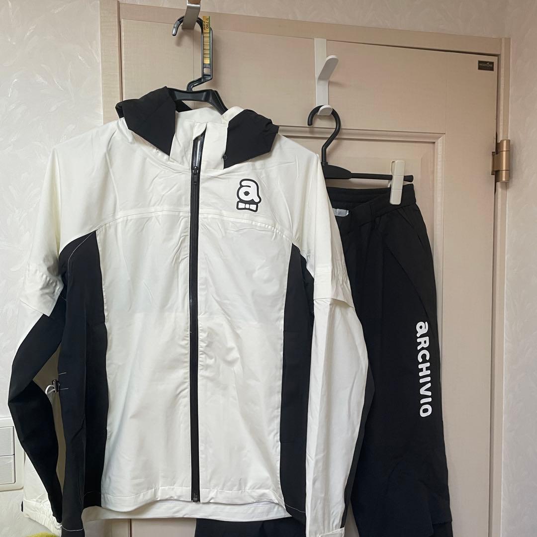【新品未使用】archivio アルチビオ レインウェア上下セット レディース